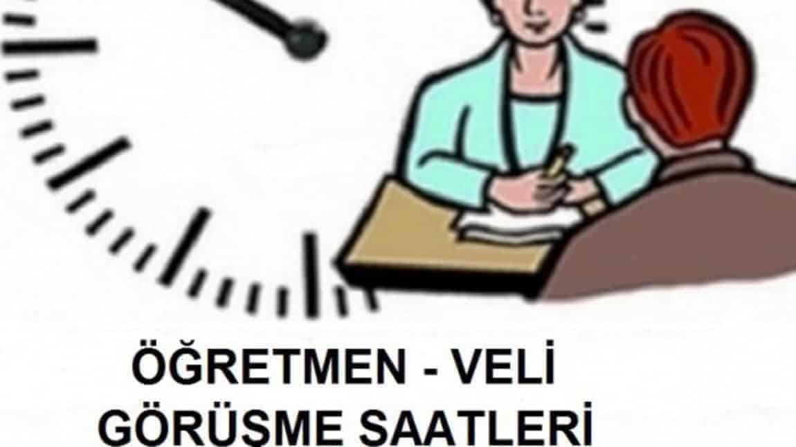 Öğretmen Görüşme Saatleri